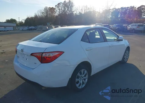 2019 Toyota Corolla Le из США, поврежденный, VIN 2T1BURHE2KC245649